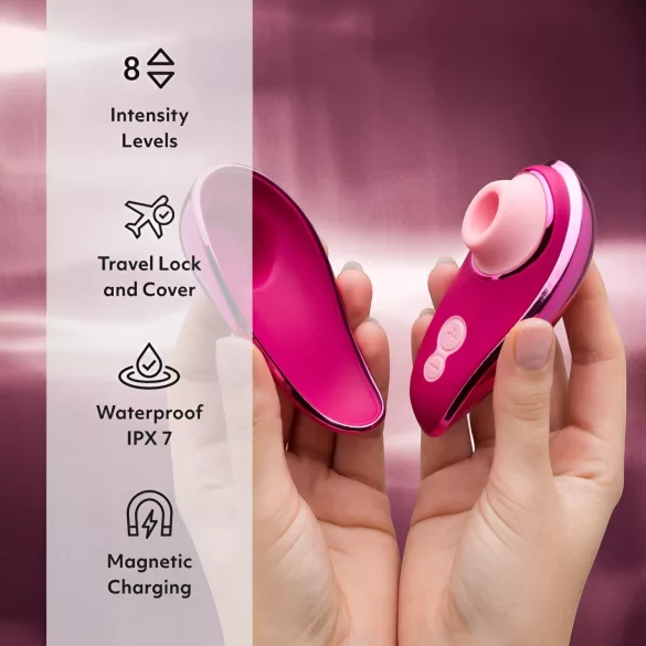 Womanizer Liberty 2 Iggy Azalea - lufttryck vibrator för klitoris - rosa