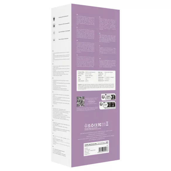 Svakom - mini vibrator massager - appstyrd - silikon lila