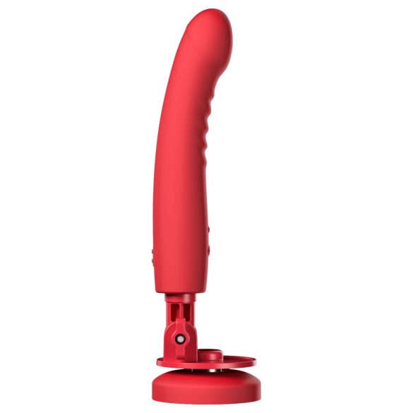 Lovense Mission 2 - smart vibrator med sugkopp (röd)