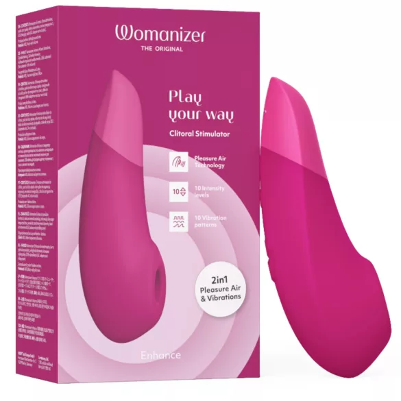 Womanizer Enhance - klitorisstimulator med luftvågor (rosa)