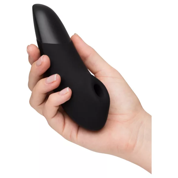 Womanizer Enhance 2-i-1 luftvågsklitorisstimulator + vibrator (svart)