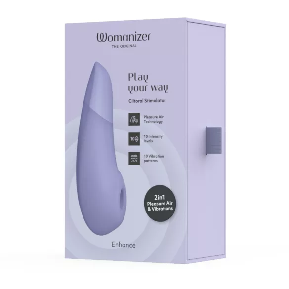 Womanizer Enhance - luftvågsvibrator för klitoris (lila)