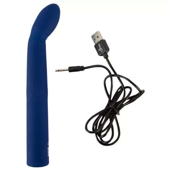 Smile - G-punktvibrator böjd - blå