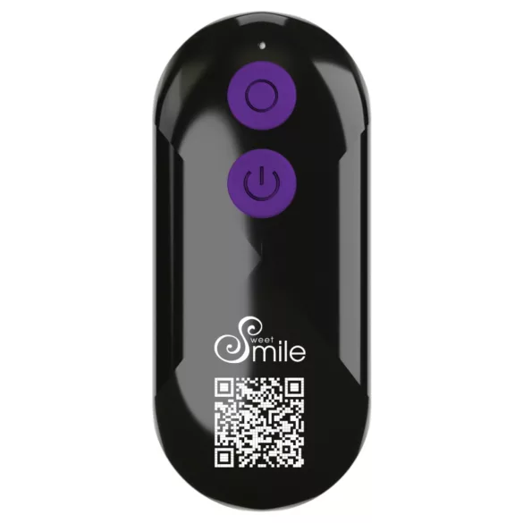 Smile - dubbel analvibrator och klitorisstimulator - lila