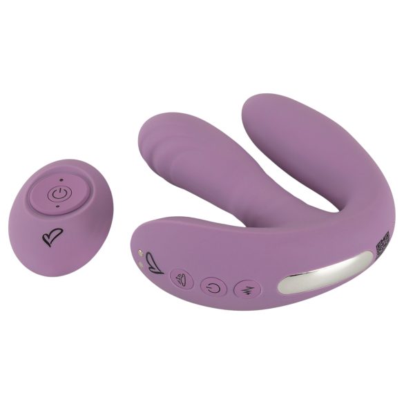 Beau Coeur Mireva - vibrator med tre armar - fjärrstyrd - lila