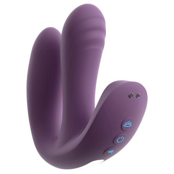 Beau Coeur Mireva - vibrator med tre armar - fjärrstyrd - lila