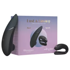   Womanizer Lust&Luxury - klitoris- och parvibrator set - svart