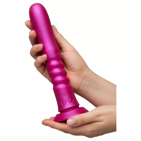 ROMP Jiggle - stötvibrator med sugkopp (rosa)