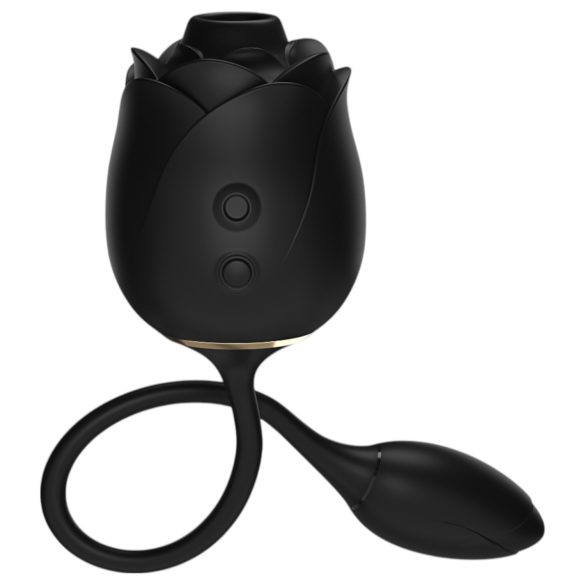 Femtio nyanser av grått - klitorisstimulator och vibrerande ägg (svart)