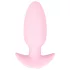 Cuties Mini - analplugg med vibration - silikon rosa