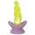 Beasty Cocks - dildo med ljuseffekt - självlysande - grön