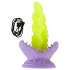 Beasty Cocks - dildo med ljuseffekt - självlysande - grön