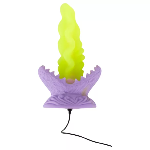 Beasty Cocks - dildo med ljuseffekt - självlysande - grön