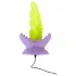 Beasty Cocks - dildo med ljuseffekt - självlysande - grön