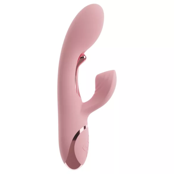 Beau Coeur Avenor - tungformad G‑punktsvibrator med klitorisstimulator (rosa)