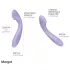 Svakom Margot - G-punktsvibrator med 2 motorer (lila)