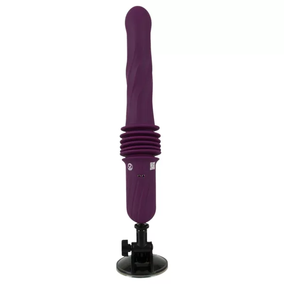 You2Toys - fjärrstyrd, värmande stötvibrator (lila)