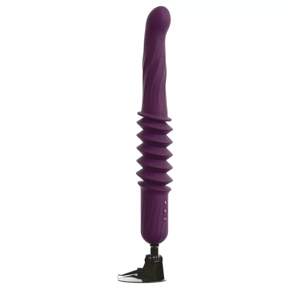 You2Toys - fjärrstyrd, värmande stötvibrator (lila)