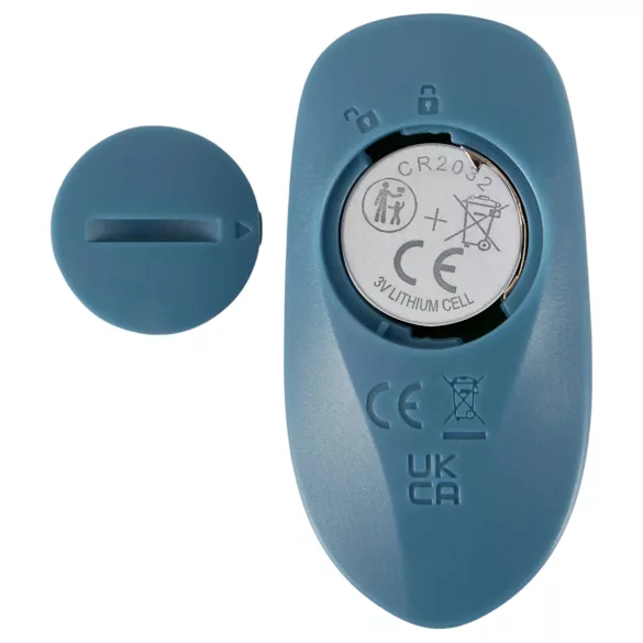 You2Toys - 3-delad påsättningsbar kanin‑stötdildo med fjärrkontroll (blå)