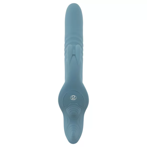 You2Toys - 3-delad påsättningsbar kanin‑stötdildo med fjärrkontroll (blå)