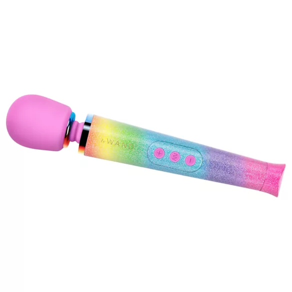 le Wand - massagevibrator - regnbågsfärgad