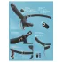 You2Toys - fjärrstyrd dubbel påsättningsbar vibrator (svart)