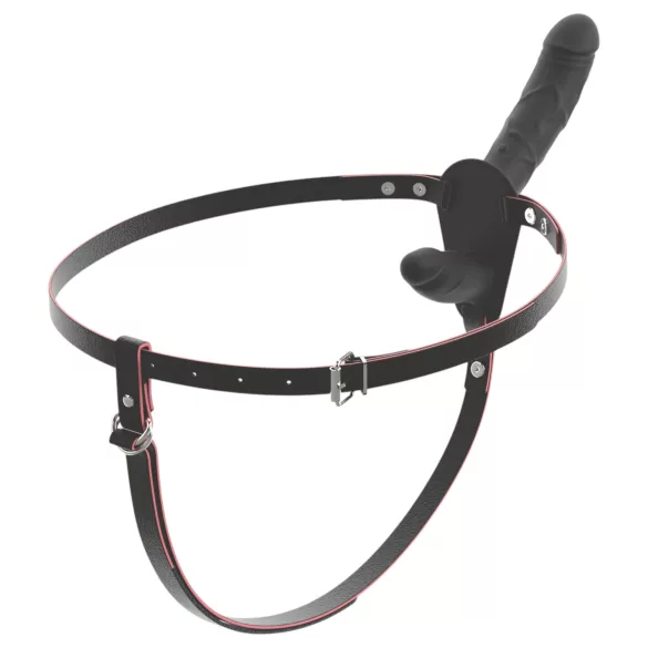 You2Toys - fjärrstyrd dubbel påsättningsbar vibrator (svart)