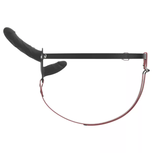 You2Toys - fjärrstyrd dubbel påsättningsbar vibrator (svart)
