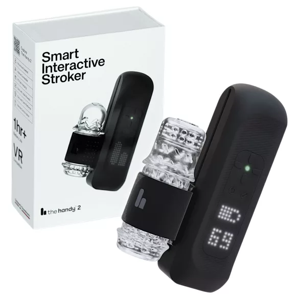 The Handy 2 - Interaktiv manlig masturbator (svart)