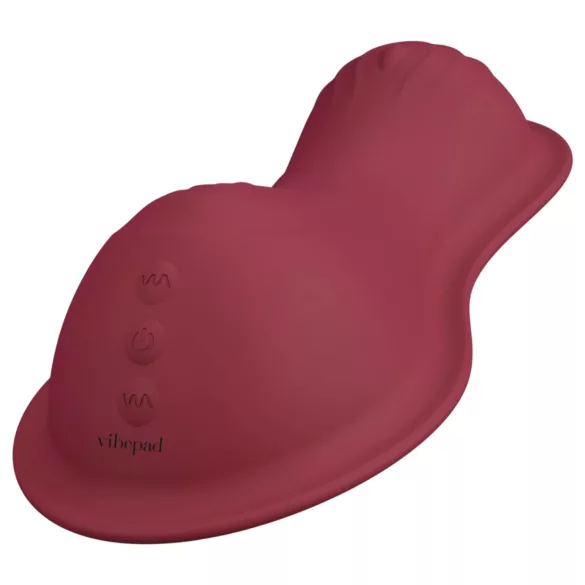 Vibepad Intense 2 - fjärrstyrd vibrator-kudde (röd)