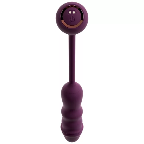 Javida - uppladdningsbart vibrationsägg med stötfunktion (lila)