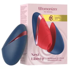   Womanizer Next Liberty - luftvibrator för klitorisstimulering (blå)