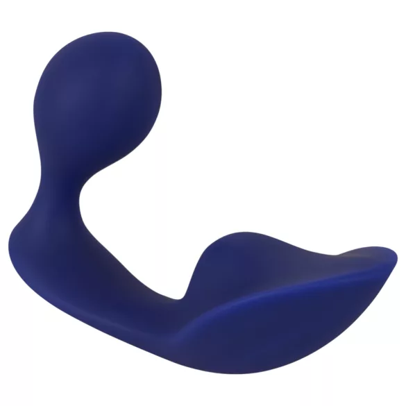 SMILE - fjärrstyrd anal- och trossvibrator (blå)