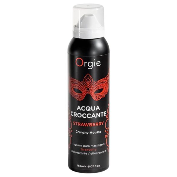 Orgie Acqua Croccante - Massageskum med Jordgubb (150 ml)