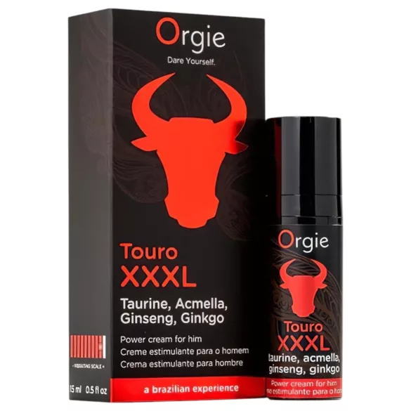 Orgie Touro XXXL - erektionskräm - förstärker erektion - 15ml