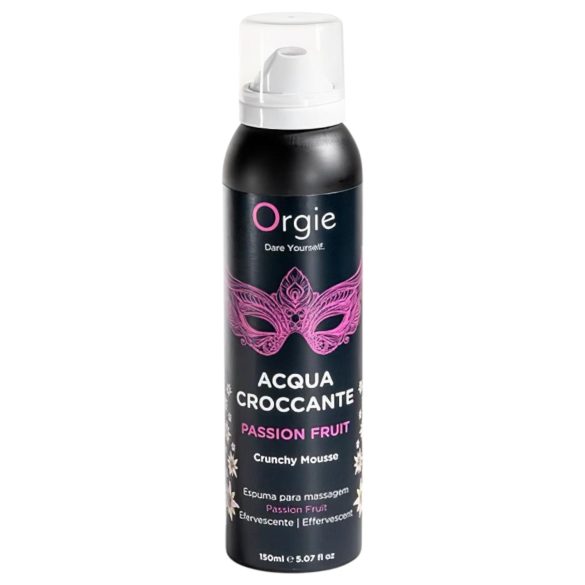 Orgie Acqua Croccante - massage skum - passionsfrukt (150ml)