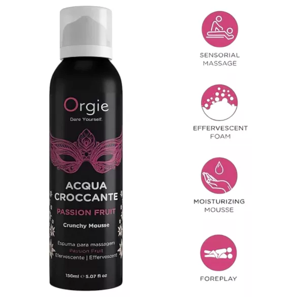Orgie - massagefoam - passionfrukt - 150ml