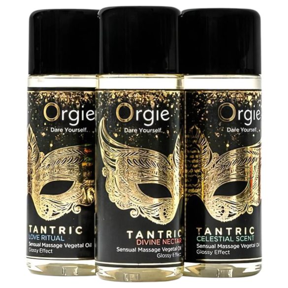 Orgie Tantric - massageolje set - sensuell - 3x30ml