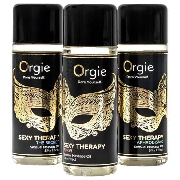 Orgie - massageoljeset - känslig/erotisk massage - 3x30ml