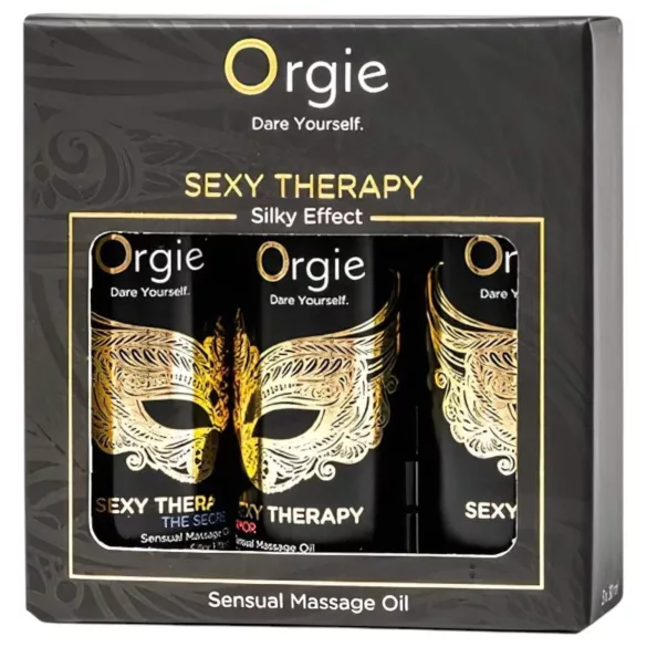 Orgie - massageoljeset - känslig/erotisk massage - 3x30ml