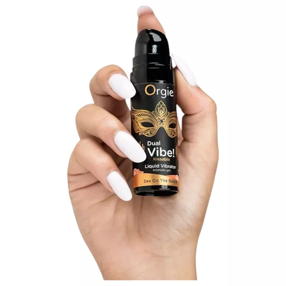 Orgie Dual Vibe - unisex flytande vibrator - Sex on the Beach (15 ml)
