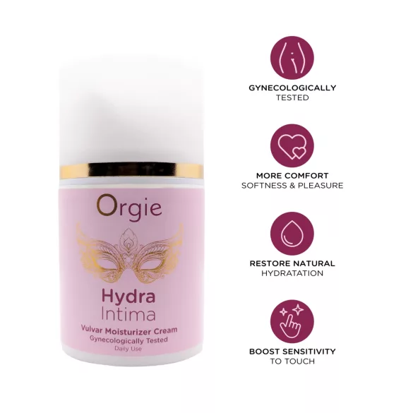 Orgie Hydra Intima - vårdande intimkräm för kvinnor (50 ml)