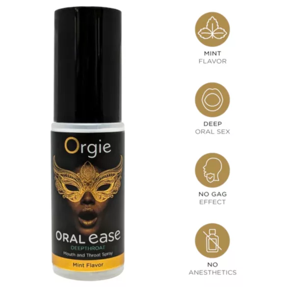 Orgie - munstygnspray för oralbedövning - mentolsmak - 15ml