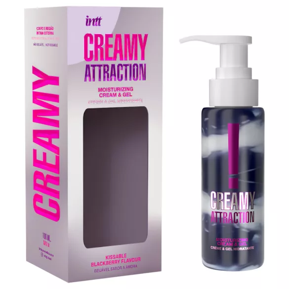 intt Creamy Attraction - kyssbar krämgel - björnbär (100 ml)