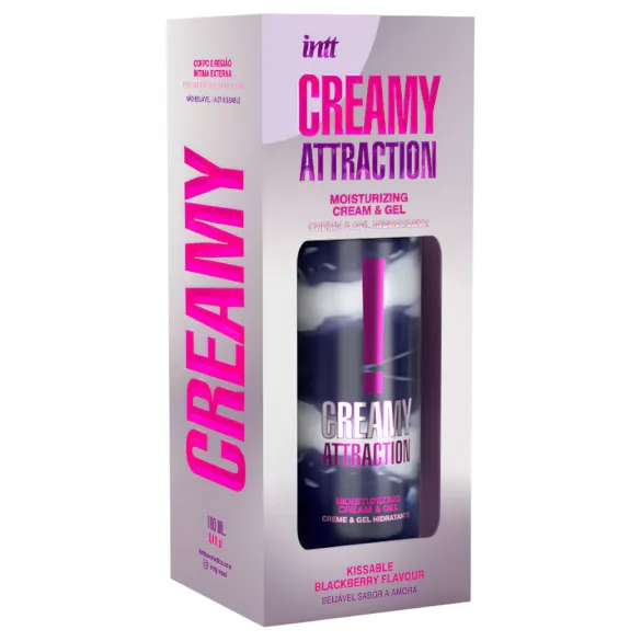 intt Creamy Attraction - kyssbar krämgel - björnbär (100 ml)
