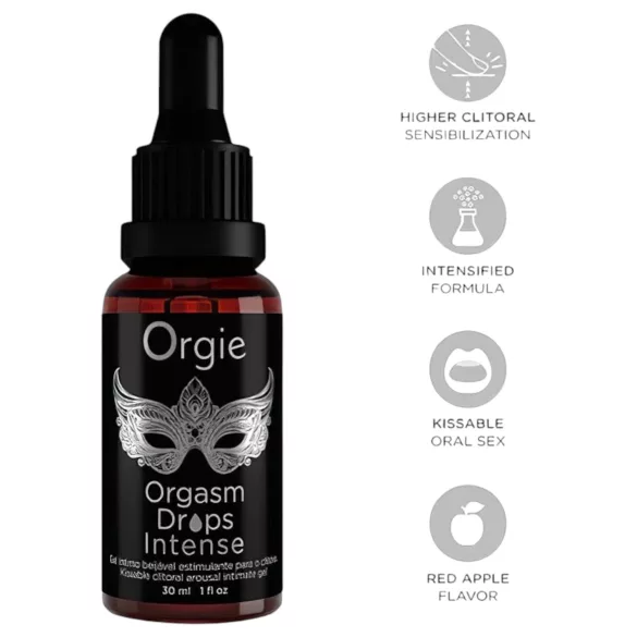 Orgie Orgasm Drops Intense - stimulerande intimgel för kvinnor (30 ml)
