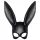 Jogestyle - kaninmask - svart