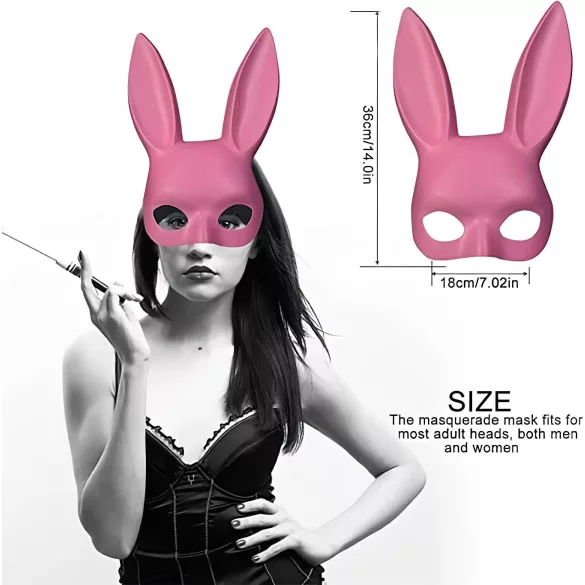 Jogestyle - kaninmask - rosa