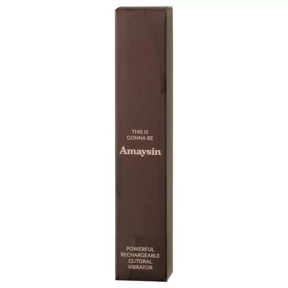 Amaysin - uppladdningsbar stavvibrator (blå)