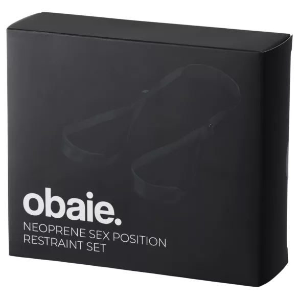 Obaie - neoprenpositioneringsrem (svart)